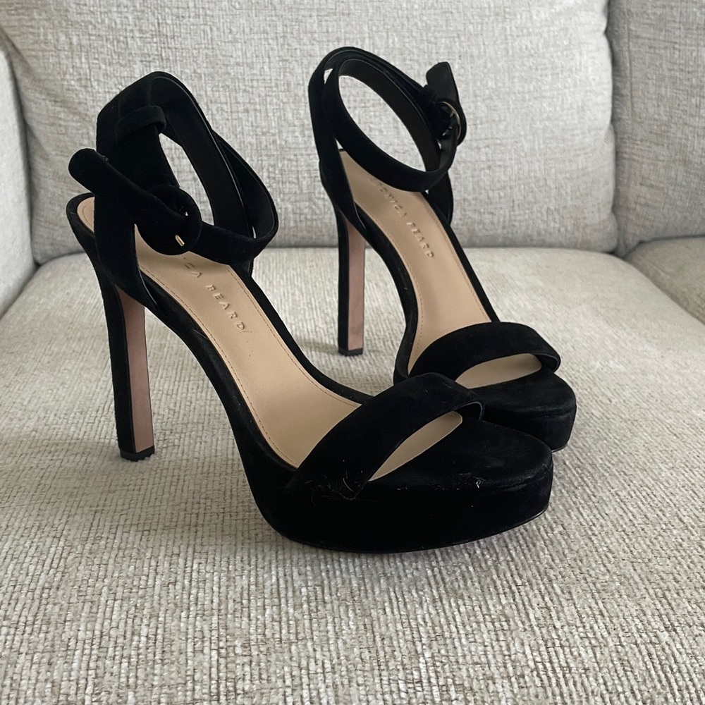 Veronica Beard Darcelle ankle strap Platform Stilletto